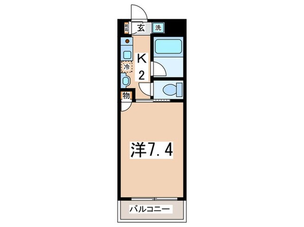 プライムハウスの物件間取画像